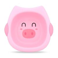 粉色猪猪塑料洗脸盆女生可爱洗漱盆学生宿舍少女心卡通粉嫩儿童盆