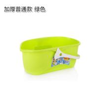 长方形拖把家用大号水桶清洁卫生间海绵单桶洗的盆子墩布托帕拖帕