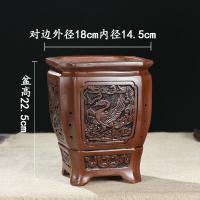 紫砂花盆君子兰花盆室内盆栽盆景盆花盆陶瓷大号特大号中国风客厅