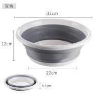 可折叠脸盆塑料家用婴儿洗脸盆便携式旅行大号洗衣盆伸缩水盆