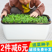 长方形特大懒人储水阳台种菜花盆自动吸水加厚蔬菜盆庭院养花种菜