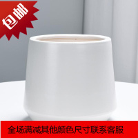 简约哑光花盆陶瓷特大号欧式个性桌面绿萝发财树花盆批发