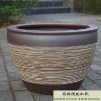 睡莲荷花盆缸水缸铁树盆景花盆种树大花盆特大号庭院陶瓷大号