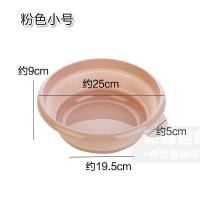 新疆可折叠脸盆便携式家用塑料硅胶伸缩旅行洗脸盆压缩洗衣