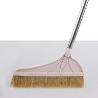 猪鬃毛扫把捎把扫帚着套装组合软毛细毛卧室家用笤帚簸箕笤梳神器