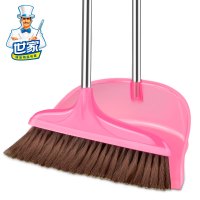 炫色除尘鬃毛扫把簸箕套装家用扫帚畚斗时尚组合畚箕笤帚扫地