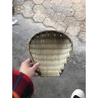 筲箕竹编手工竹编制品工艺品簸箕竹编洗菜盛菜篮子火锅店饭店家用