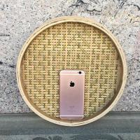 竹制品竹编制品 竹编竹匾 有孔无孔竹筛子/家用圆簸箕晾晒绘画装