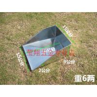 家用无柄簸箕加厚加固垃圾铲子材金属大小号铁皮撮箕畚斗定做
