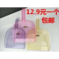 加厚透明 迷你簸箕家用手持小撮子单个 塑料垃圾铲撮箕簸萁畚箕