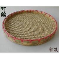 竹制品 竹编 手工 家用竹筛子竹匾农家竹子制品有孔竹簸箕晒干货