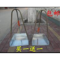 加厚高把家用铁皮簸箕粮食大畚斗垃圾斗扒机铲子扫地环卫簸箕撮子