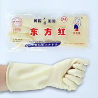 加厚耐用牛筋乳胶手套防水家务洗碗清洁手套厨房橡胶耐磨