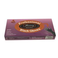 20只黑色美发手套高弹性烫染发洗头纹眉橡胶乳胶发廊耐用加厚家务
