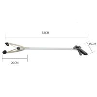 舒蔻垃圾夹拾物器加长垃圾钳拾取夹环卫工长柄捡垃圾夹家用取物器