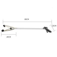 不锈钢垃圾夹卫生长柄钳取物夹卫生器垃圾夹夹子长手夹环卫拾物钳