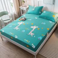 纯棉床笠单件床垫保护套防尘罩1.2m1.5米1.8全棉床罩