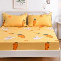网红款床笠单件纯水洗棉床罩防尘罩床垫保护套全包床套床单款防滑