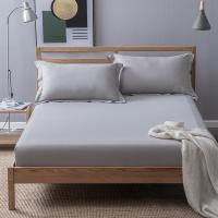 全棉床笠单件纯棉防滑固定床罩套床垫套保护套防尘罩