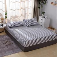 床笠床罩单件保护套纯色防滑床垫套薄款棕垫防尘罩1.5/1.8m