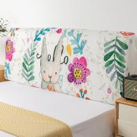 北欧风床头罩套床头套软包防尘罩床背罩子保护套1.8床弹力布1.5床