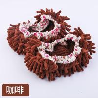 擦地拖鞋拖地鞋套懒人鞋家用拖把鞋抹布拖鞋脚可拆洗地板鞋清洁擦