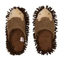 冬季新款懒人擦地拖鞋厚底拖地鞋卡通鼠情侣拖把清洁托鞋