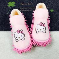 2双冬季全包跟情侣懒人棉拖地擦地拖鞋家居棉鞋木地板可拆