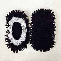 男士懒人鞋套擦地拖鞋套家用大码松紧拖地大人小孩半成品无痕抗磨