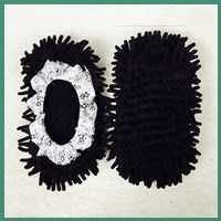 抹布拖地可拆洗儿童鞋套拖把脚套懒人加厚家用擦地拖鞋擦地抹布