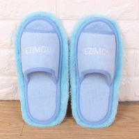 露趾懒人拖鞋擦地鞋可拆洗室内地板拖地鞋套清洁地板擦地拖鞋