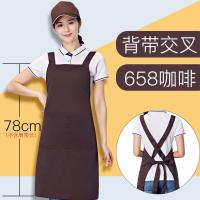 围裙定制logo订做花店蛋糕店烘焙餐厅家用厨房定做印字韩版工作服