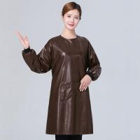 围裙水产防水防油厨房家用大人罩衣外套女男冬季工作服