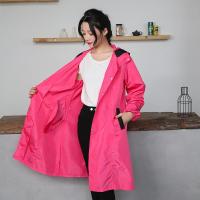 加长防水防风油尘罩衣风衣式男女工作服韩版时尚厨房按扣纯色围裙