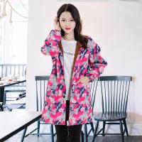 秋冬成人罩衣 防水防油加绒厨房围裙长袖男女工作服护衣连帽纽扣