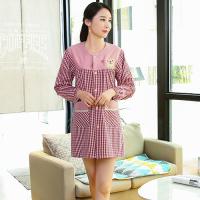 可爱厨房做饭用的围裙韩版时尚大码气质淑女长袖罩衣全包成人带袖