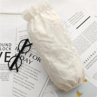 韩版刺绣新女士蕾丝双层袖套办公室防污清洁日用袖头长款白色套袖