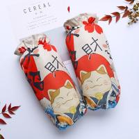 冬季加长款宽松防油袖套男女ins潮厨房家务护袖工作可爱套袖防水