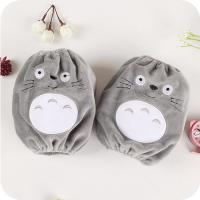 宽松袖头时尚简约加棉幼儿园色套袖女女士工作橘色可爱袖套防脏