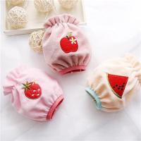 卡通水果儿童刺绣袖婴幼儿秋冬防污护袖宝宝短款防水水晶绒袖套