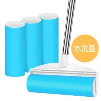 不锈钢拼接杆加长粘毛器粘尘拖把地毯衣物除尘滚宠物毛发粘毛滚筒