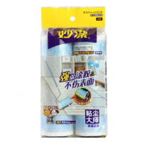 粘尘大师地板型除尘刷除毛刷粘尘器滚筒替换2入装