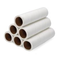 滚筒粘毛器可撕式替换纸大号沾毛美纹纸地板家用粘尘纸6个装19cm