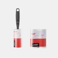 粘毛器一刷一滚+2滚替换装可撕式滚筒粘尘纸毡滚刷粘毛神器LX11