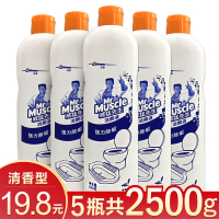 500g*5瓶洁厕灵卫生间厕所马桶清洁剂除尿垢清香型
