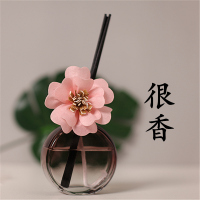 无火香薰精油藤条客厅卧室厕所香氛除臭熏香酒店香檀香空气清新剂