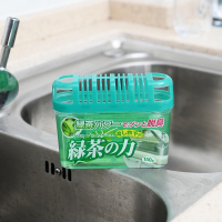 水除臭剂厨房橱柜绿茶除味剂室内固体芳香剂空气清新剂
