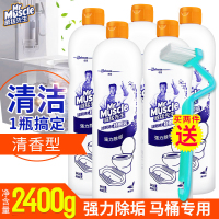 洁厕灵马桶清洁剂厕所除臭去异味480g*5瓶清香型洁厕剂