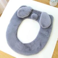 卡通马桶垫冬毛绒马桶座垫圈可爱保暖马桶坐便套防水通用型马桶套