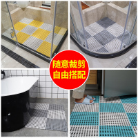 浴室防滑垫淋浴家用洗澡脚垫卫生间地垫拼接厕所镂空吸水垫子防摔